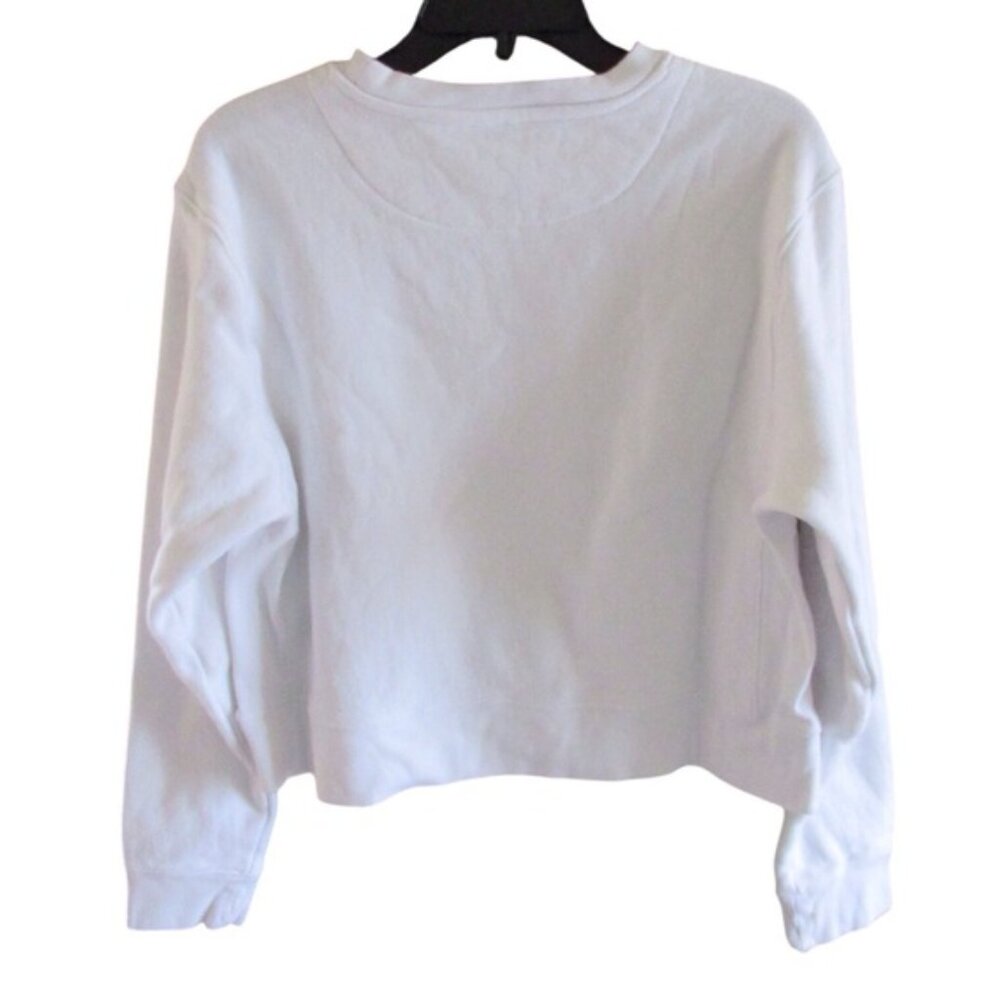 Rowing Blazers Balloon Logo Crop Sweatshirt White XL - Picture 5 of 10